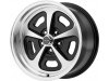 American Racing Vintage VN501 500 MONO CAST Gloss Black Machined Wheel (15