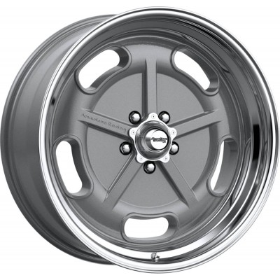 American Racing Vintage VN511 SALT FLAT Mag Gray Diamond Cut Lip Wheel (20