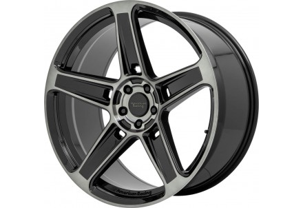 American Racing AR936 HELLION Gloss Black With Gray Tint Wheel 22" x 9" | Dodge Charger (RWD) 2011-2023