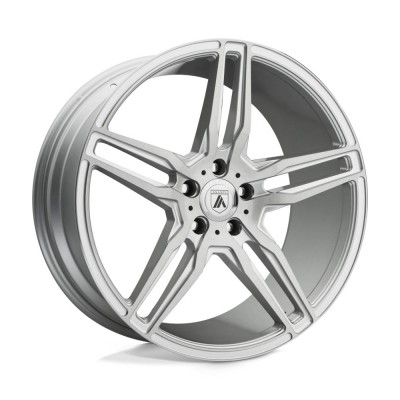 Asanti Black ABL12 ORION Brushed Silver Wheel (20" x 10.5", +38 Offset, 5X114.3 Bolt Pattern, 72.6 mm Hub) vzn118328