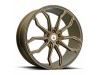 Asanti Black ABL19 ATHENA Satin Bronze Wheel (22" x 10.5", +25 Offset, 5X115 Bolt Pattern, 72.6 mm Hub) vzn118351