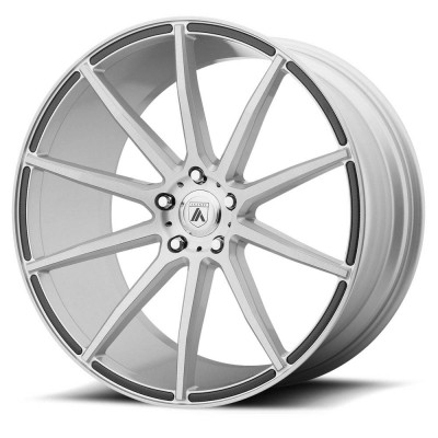 Asanti Black ABL-20 ARIES Brushed Silver Wheel (22