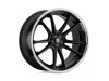 Asanti Black ABL23 SIGMA Gloss Black W/ Chrome Lip Wheel (20" x 10.5", +20 Offset, 5X115 Bolt Pattern, 72.6 mm Hub) vzn118386