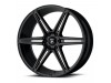 Asanti Black ABL-25 ALPHA 6 Gloss Black Milled Wheel (22