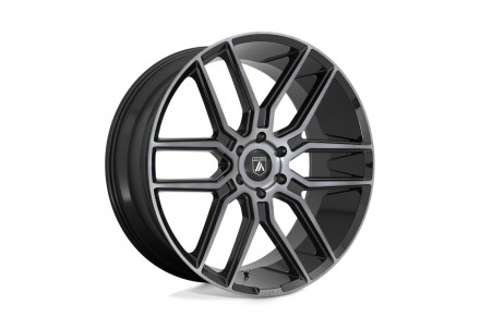 Asanti Black ABL28 BARON Gloss Black W/ Gray Tint Wheel 22" x 9.5" | Chevrolet Silverado 1500 2019-2022