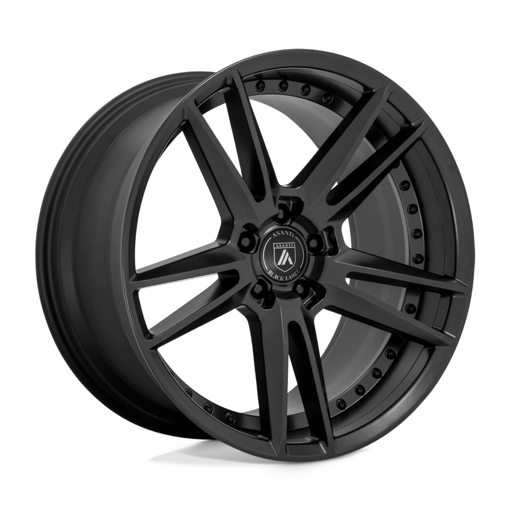 Asanti Black ABL33 REIGN Satin Black Wheel (20" x 9", +35 Offset, 5X112 Bolt Pattern, 72.6 mm Hub) vzn118468