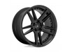 Asanti Black ABL33 REIGN Satin Black Wheel (20" x 9", +35 Offset, 5X112 Bolt Pattern, 72.6 mm Hub) vzn118468