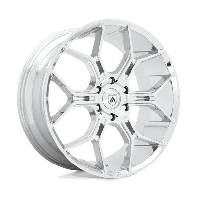 Asanti Black ABL-38 MONARCH TRUCK Chrome Wheel (22" x 9.5", +38 Offset, 6x135 Bolt Pattern, 87.1mm Hub) vzn119714