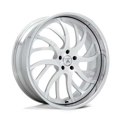 Asanti Forged AF862 Brushed Two Piece Wheel (24" x 10", -20 Offset, 5x120.65 Bolt Pattern, 73.1mm Hub, Directional-Left) vzn119733