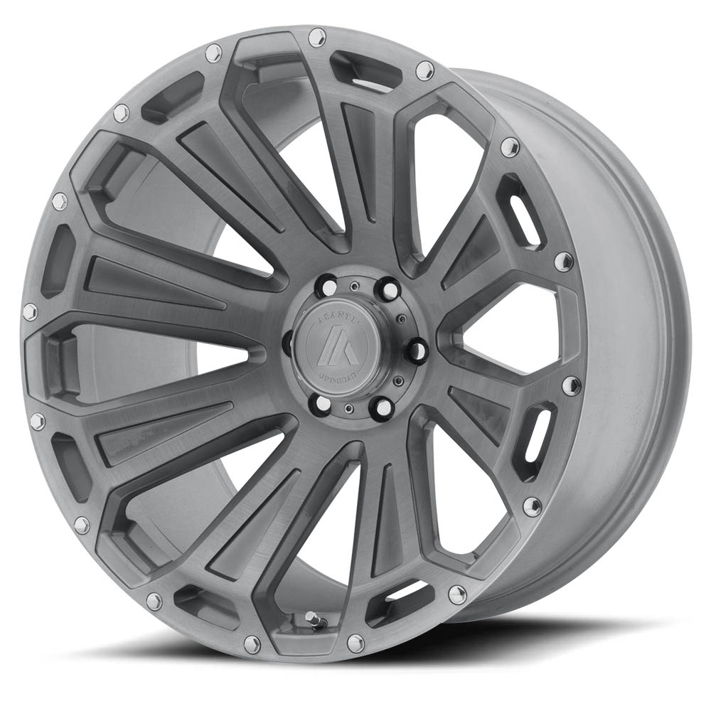 Asanti Off Road AB813 CLEAVER Titanium-Brushed Wheel (20