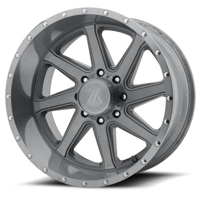 Asanti Off Road AB814 WINDMILL Titanium-Brushed Wheel (20