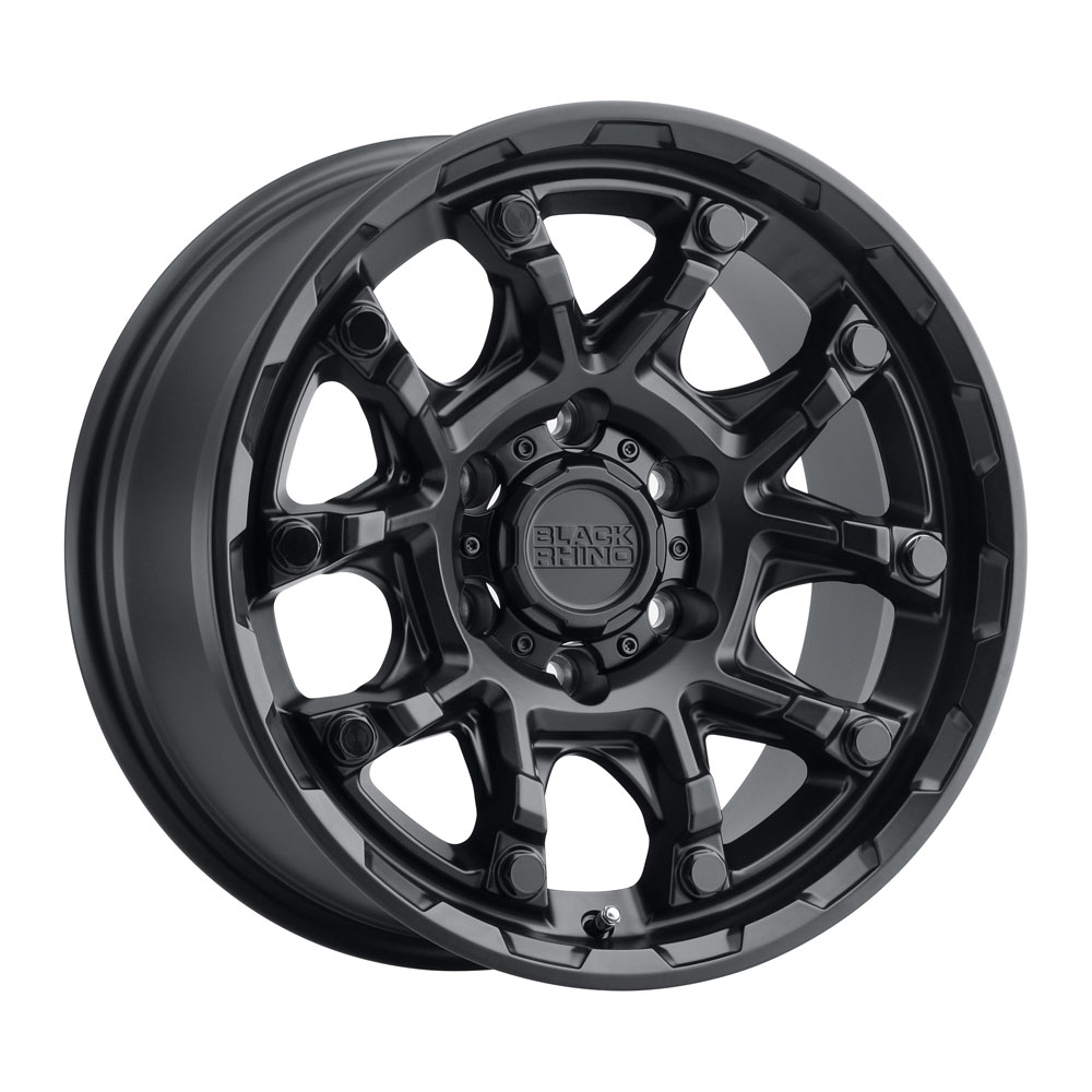 Black Rhino Ark Matte Black With Gloss Black Bolts Wheel 20" x 9" | Ford F-150 2021-2023
