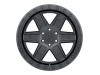 Black Rhino Attica Matte Black With Black Ring Wheel (17