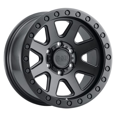 Black Rhino Baker Matte Black Wheel (18