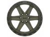 Black Rhino Henderson Olive Drab Green With Black Ring Wheel (17