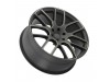 Black Rhino Kunene Matte Black With Dark Tint Milled Spokes Wheel (20