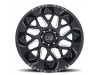 Black Rhino Reaper Gloss Black And Milled Wheel (20