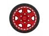 Black Rhino Reno Candy Red With Black Ring And Bolts Wheel 17" x 8.5" | Ford F-150 2021-2023