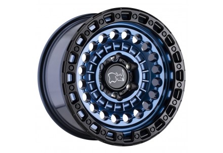 Black Rhino Sentinel Cobalt Blue With Black Ring Wheel 20" x 9.5" | Chevrolet Silverado 1500 2019-2022