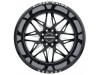 Black Rhino Twister Gloss Black With Milled Spokes Directional Wheel (24