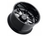 Black Rhino Twister Gloss Black With Milled Spokes Directional Wheel (24