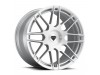 Blaque Diamond BD-F12 Silver with Brush Face Wheel (20" x 10", +0 Offset, Blank Bolt Pattern, 66.60 mm Hub) vzn118084