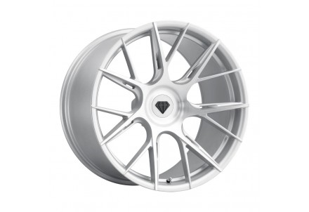 Blaque Diamond BD-F18 Silver with Brush Face Wheel 20" x 9" | Chevrolet Camaro 2016-2023