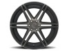 DUB S123 SKILLZ MATTE BLACK DOUBLE DARK TINT Wheel (24