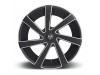 DUB S133 DIRECTA MATTE BLACK MILLED Wheel (22