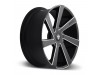 DUB S133 DIRECTA MATTE BLACK MILLED Wheel (22