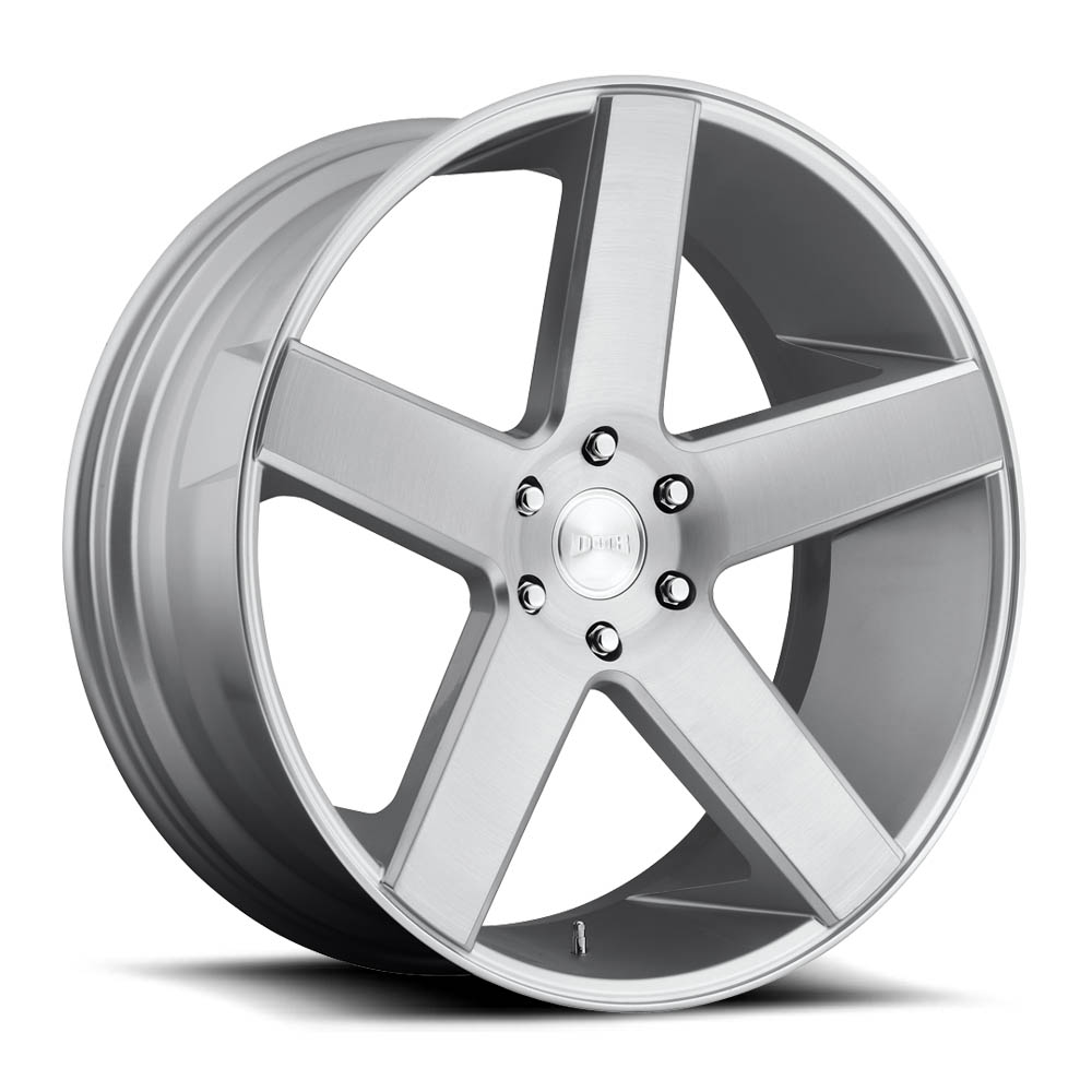 DUB S218 BALLER GLOSS SILVER BRUSHED Wheel (26