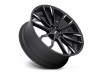 DUB S252 CLOUT GLOSS BLACK MILLED Wheel (24