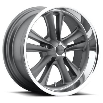 Foose F099 Knuckle Matte Gun Metal Machined Wheel (17