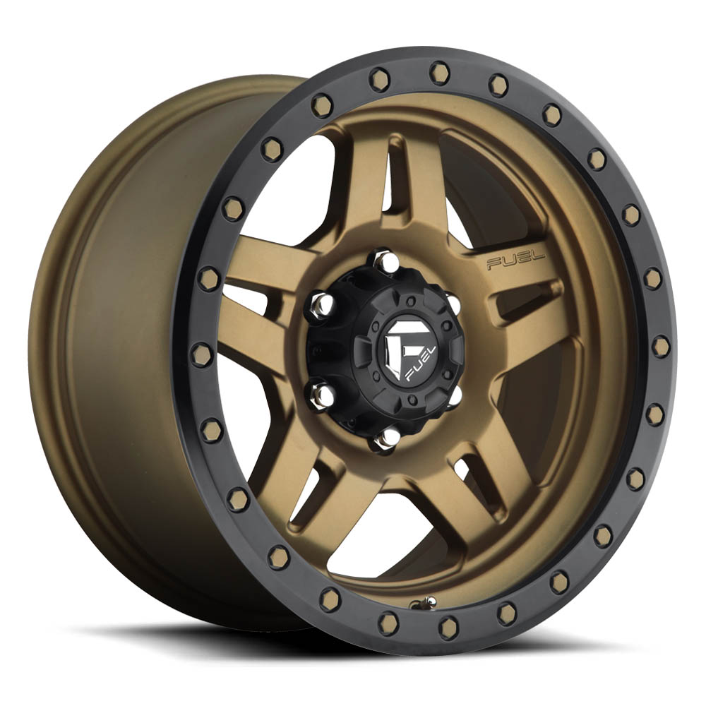 Fuel 1PC D583 Anza Matte Bronze Black Bead Ring Wheel (17