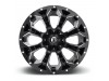 Fuel 1PC D576 Assault Gloss Black Milled Wheel (18