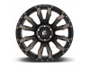 Fuel 1PC D674 Blitz Matte Black Double Dark Tint Wheel (18