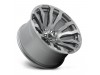 Fuel 1PC D693 Blitz Platinum Brushed Gun Metal Tinted Clear Wheel (22