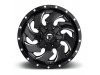 Fuel 1PC D574 Cleaver Gloss Black Milled Wheel (18