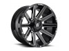 Fuel 1PC D615 Contra Gloss Black Milled Wheel (18