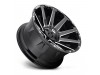 Fuel 1PC D615 Contra Gloss Black Milled Wheel (22