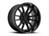 Fuel 1PC D760 CLASH Gloss Black Wheel (24