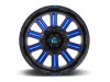 Fuel 1PC D646 Hardline Gloss Black Blue Tinted Clear Wheel 20" x 9" | Chevrolet Silverado 1500 2019-2022