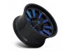 Fuel 1PC D646 Hardline Gloss Black Blue Tinted Clear Wheel 20" x 9" | Chevrolet Tahoe 2021-2023