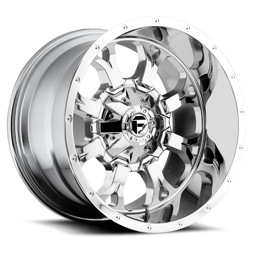 Fuel 1PC D516 Krank Chrome Plated Wheel (20