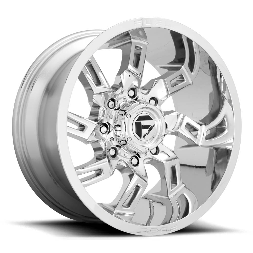 Fuel 1PC D746 LOCKDOWN Chrome Wheel (22