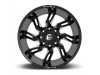 Fuel 1PC D747 LOCKDOWN Gloss Black Milled Wheel (20