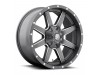 Fuel 1PC D542 Maverick Matte Gun Metal Milled Wheel (20