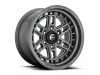 Fuel 1PC D668 Nitro Matte Gun Metal Wheel (17