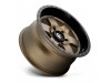 Fuel 1PC D617 Podium Matte Bronze Black Bead Ring Wheel (20