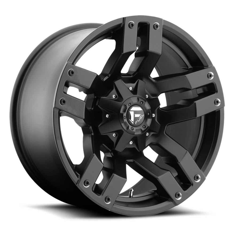 Fuel 1PC D515 Pump Matte Black Wheel (18